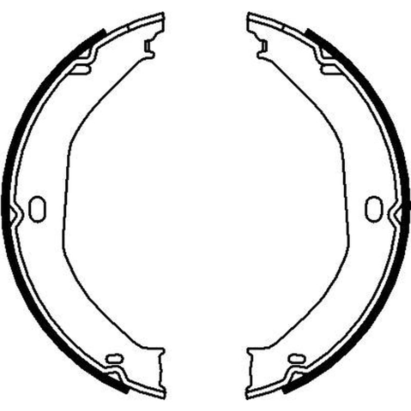 Mintex Parking Brake Shoe Set MFR709