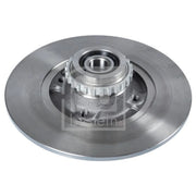 Febi 2 x Solid Rear Brake Discs 43986