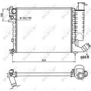NRF Engine Radiator 58184