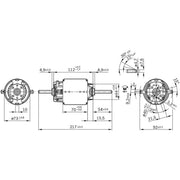 Bosch Blower Motor Electric Fan 0 130 101 516