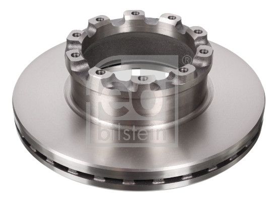 Febi 2 x Brake Disc Set Internally Vented Front
