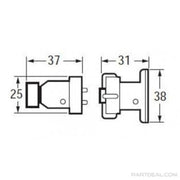 Hella Electrical Plug 8JA 002 807-801