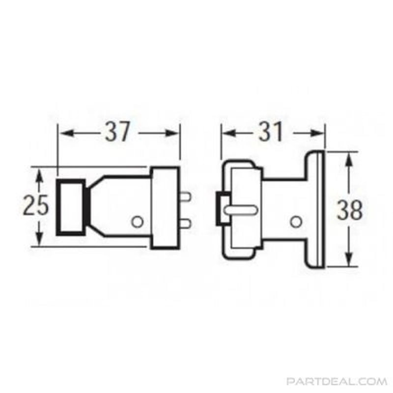 Hella Electrical Plug 8JA 002 807-801