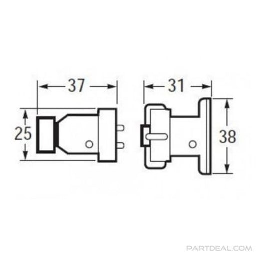 Hella Electrical Plug 8JA 002 807-801
