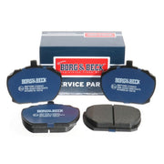 Borg & Beck 4 x Front Brake Pad Set BBP1098