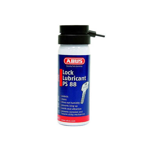 ABUS Mechanical PS88 Lock Lubricating Spray 50ml Carded - 10035421-01