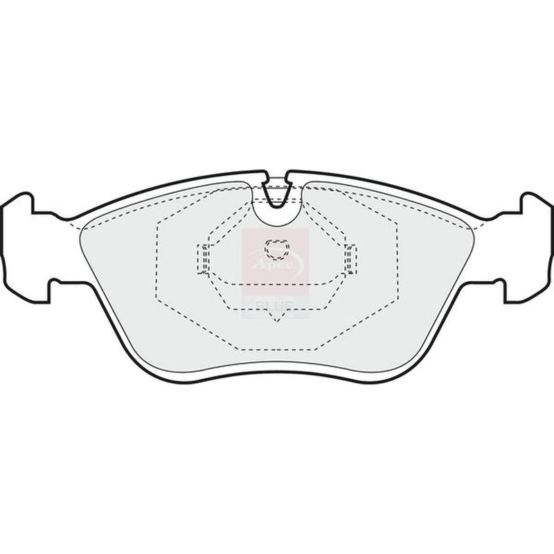 Apec Front Brake Pad Set PD3465
