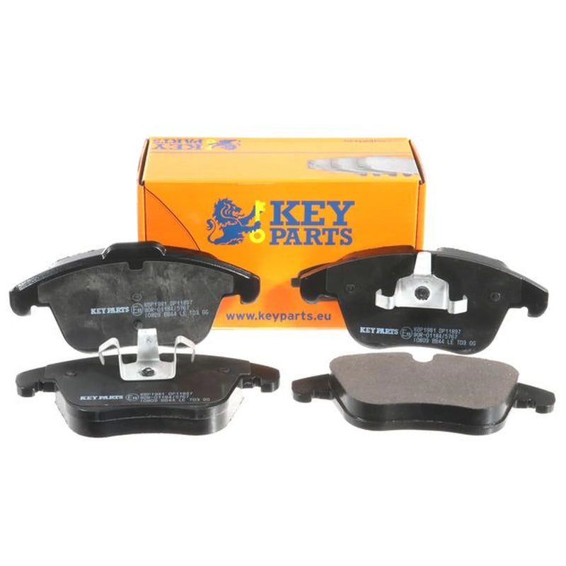 Key Parts 4 x Front Brake Pad Set KBP1981