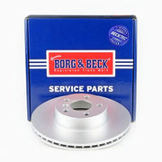 Borg & Beck 2 x Vented Front Brake Discs BBD6266S