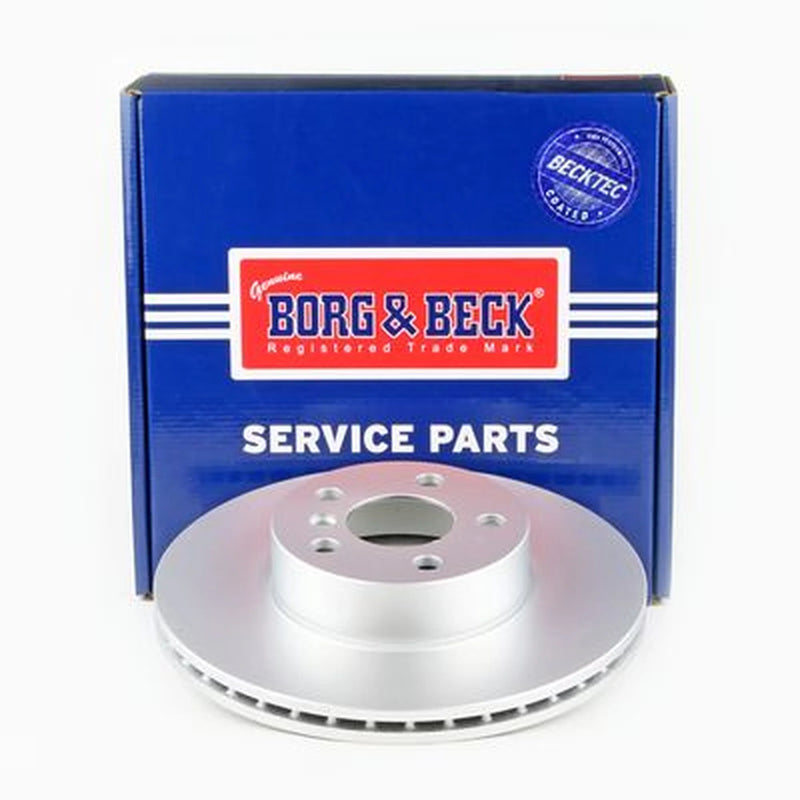 Borg & Beck 2 x Vented Front Brake Discs BBD6266S