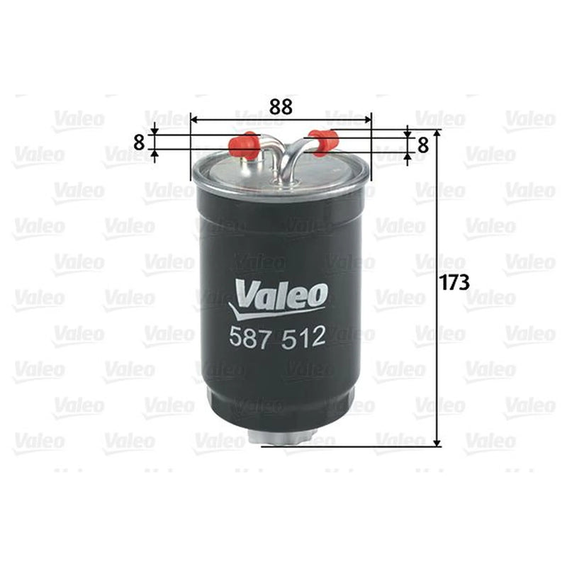 Valeo Fuel Filter Element 587512
