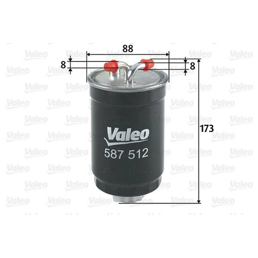 Valeo Fuel Filter Element 587512