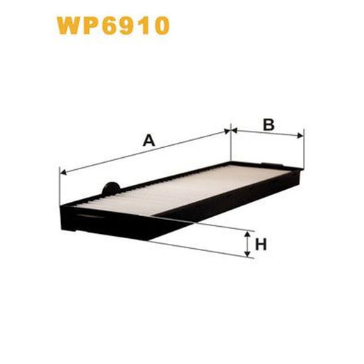 WIX Cabin Air Filter (Pollen Filter) WP6910