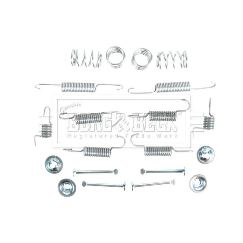 Borg & Beck Parking Brake Shoe Accessory Kit Rear BBK6313