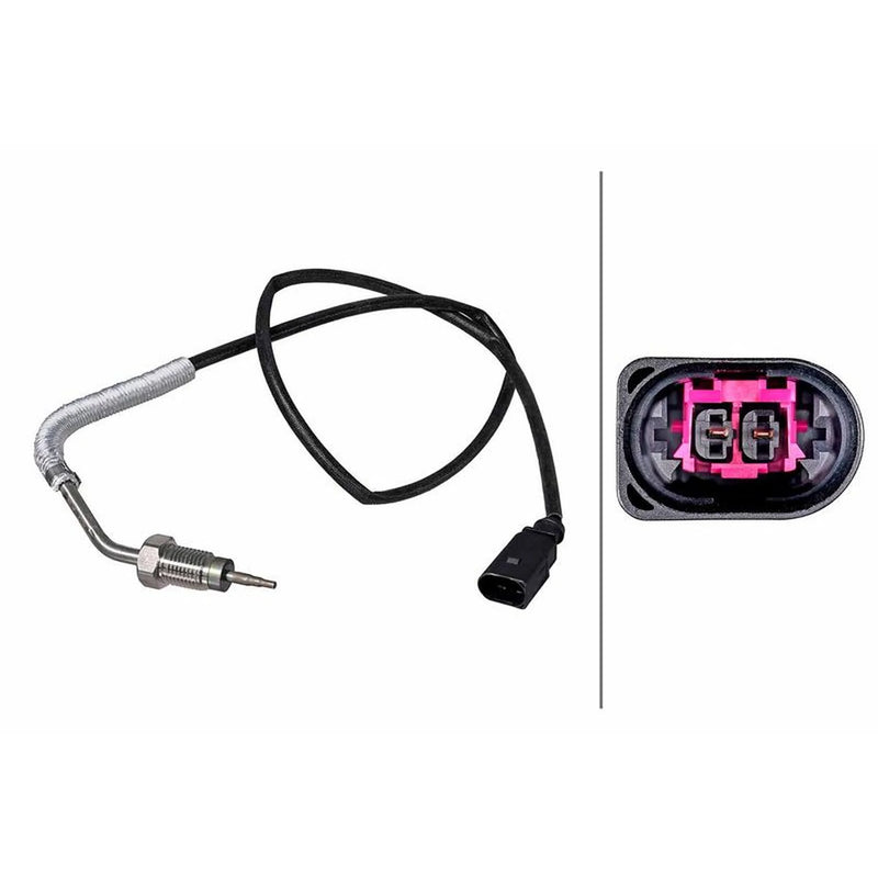 Hella Exhaust Gas Temperature Sensor before exhaust turbocharger 6PT 358 226-401