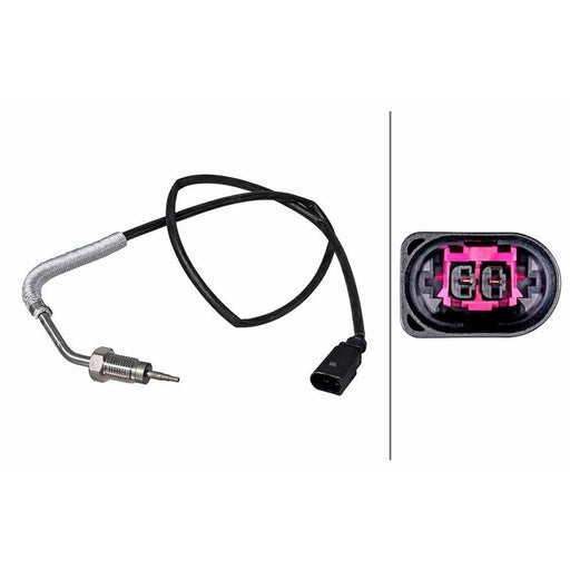 Hella Exhaust Gas Temperature Sensor before exhaust turbocharger 6PT 358 226-401