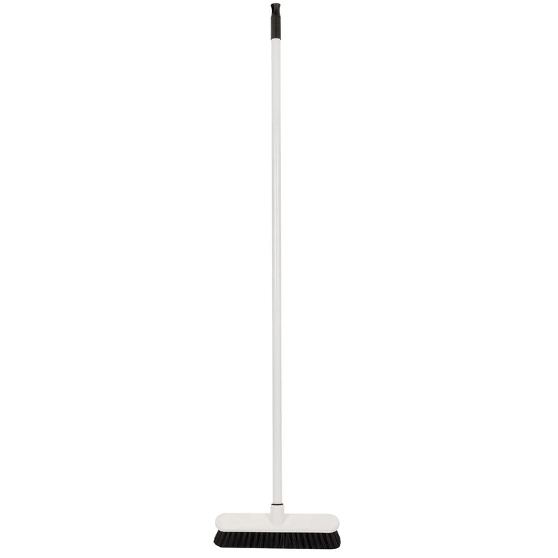 Draper Broom with Handle 2 Pack - Soft Bristles for Indoor Cleaning