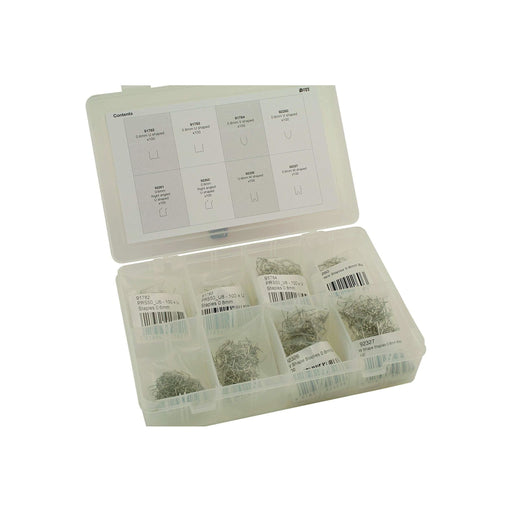 Power-Tec Assorted Staples for Hot Stapler 800pc 92382 Power-Tec  - Town Parts