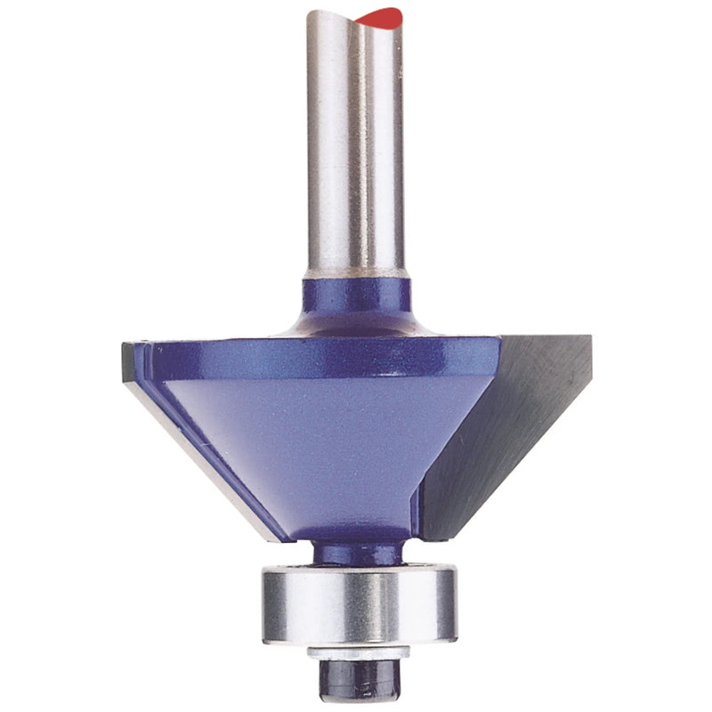 Draper TCT Router Bit 1/4" Chamfering 30mm x 45°