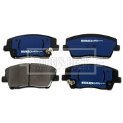 Borg & Beck 4 x Front Brake Pad Set BBP2697