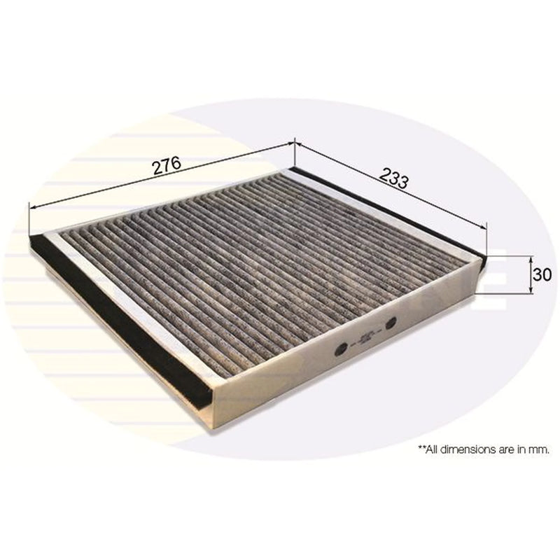 Comline Cabin Air Filter (Pollen Filter) EKF123A