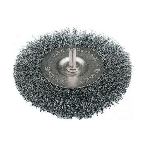 Silverline Rotary Steel Wire Wheel Brush 75mm Silverline  - Town Parts