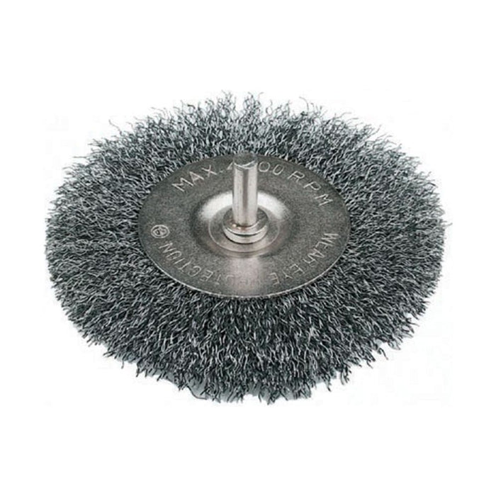 Silverline Rotary Steel Wire Wheel Brush 75mm Silverline  - Town Parts