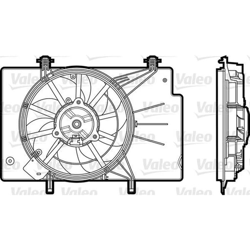 Valeo Engine Cooling Fan 696344