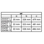 KYB Shock Absorber Damper Strut Front Left 334177