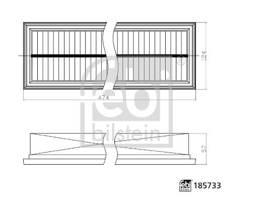Febi Cabin Air Filter (Pollen Filter)