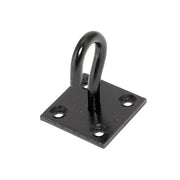 Faithfull Hook On Plate - Black Japanned - FAICHBHOOK