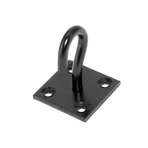 Faithfull Hook On Plate - Black Japanned - FAICHBHOOK