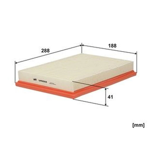 WIX Engine Air Filter WA6688