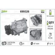 Valeo Air Conditioning Compressor 699326
