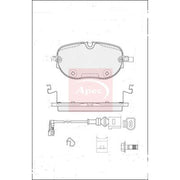 Apec Front Brake Pad Set PAD2468