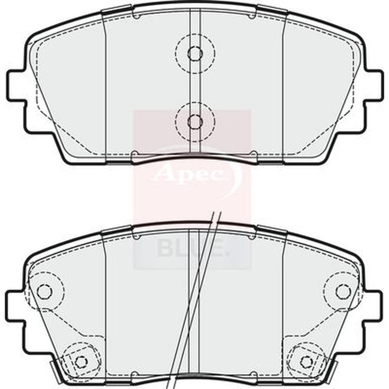 Apec Front Brake Pad Set PD3292