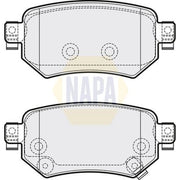 NAPA Rear Brake Pad Set NBP1631