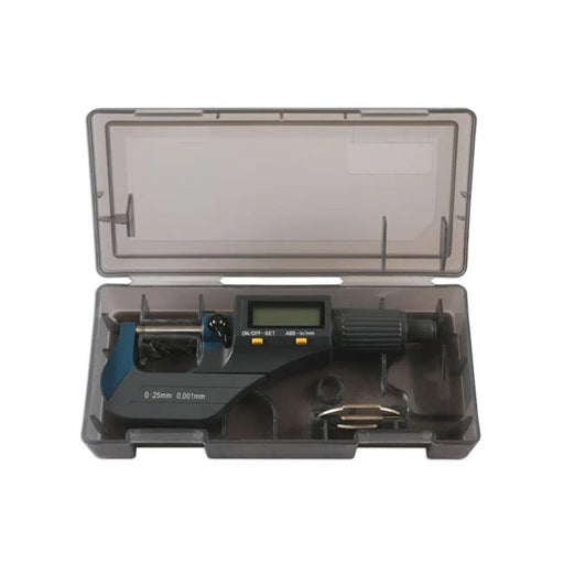 Laser Tools Digital Micrometer 0 - 25mm - PL