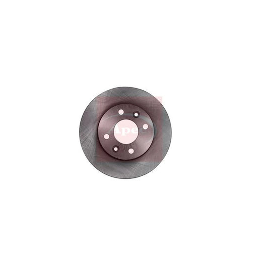Apec 2 x Solid Front Brake Discs DSK184