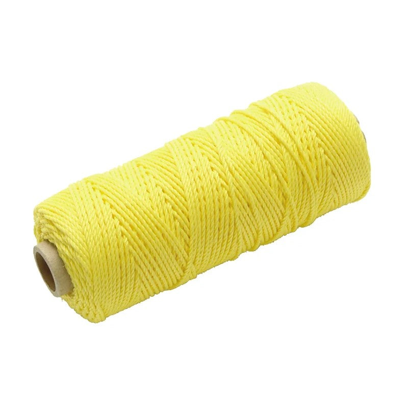 Faithfull Hi-Vis Nylon Brick Line 100m (330ft) Yellow - FAIBLHVY