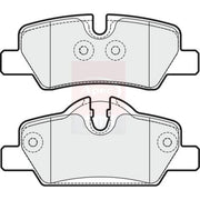 Apec Rear Brake Pad Set PD3378