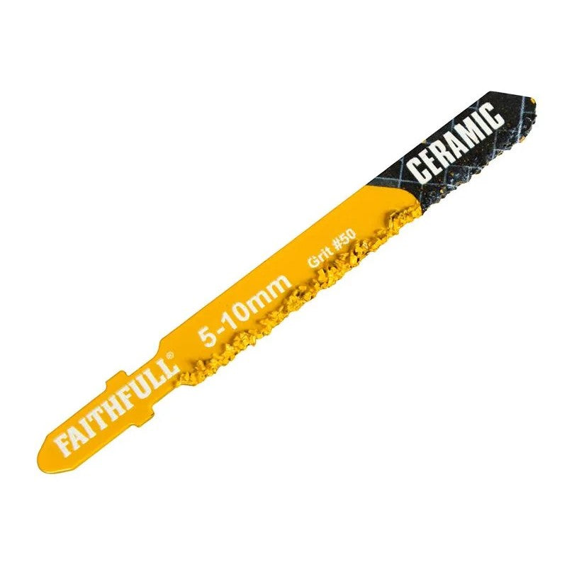 Faithfull TCT Riff Tile Cutting Jigsaw Blades Pack of 5 - FAIJB150RIFF