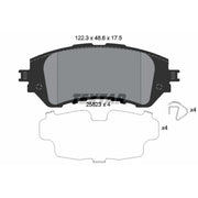 Textar Front Brake Pad Set 2582301
