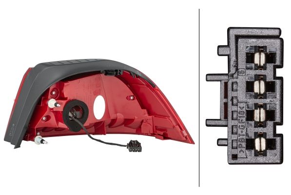 Hella 2SD 010 697-091 Tail Light Assembly