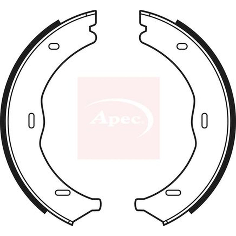 Apec Parking Brake Shoe Set SHU685