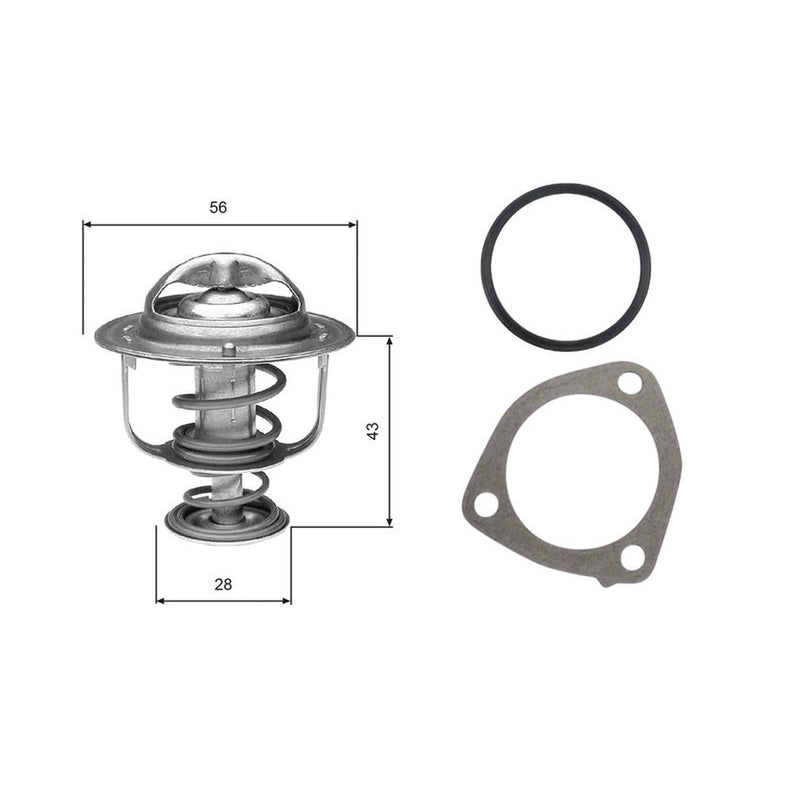 Gates Thermostat,Coolant TH31276G1