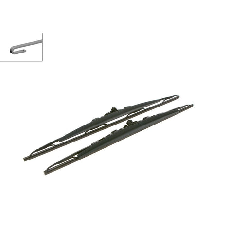 Bosch Twin Spoiler Wiper Blade Set 700mm + 650mm — 702S