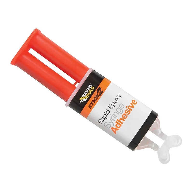 Everbuild Sika STICK2® Rapid Epoxy Syringe 24ml - 483851