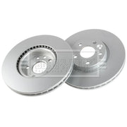 Borg & Beck 2 x Vented Front Brake Discs BBD4567