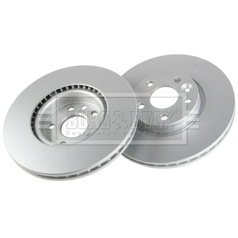 Borg & Beck 2 x Vented Front Brake Discs BBD4567